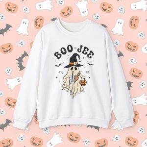 Boo-Jee Ghost Halloween Unisex Heavy Blend™ Crewneck Sweatshirt